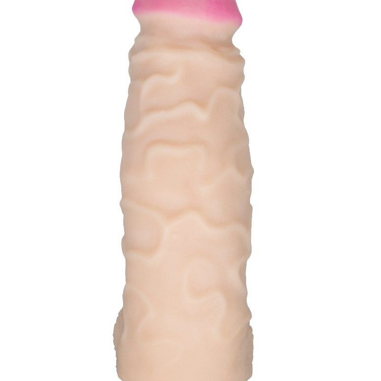 Реалистичный фаллоимитатор Супергигант 958100ru