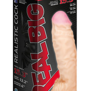 Фаллоимитатор неоскин СУПЕРГИГАНТ с присоской в коробке 958203ru