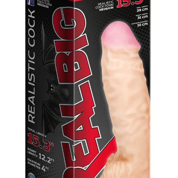 Фаллоимитатор неоскин СУПЕРГИГАНТ с присоской в коробке 958203ru