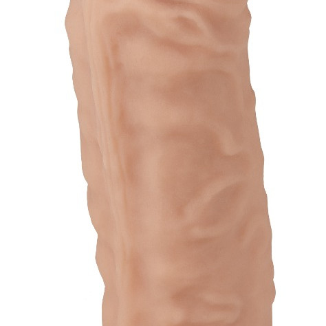 Фаллоимитатор неоскин СУПЕРГИГАНТ с присоской в коробке 958303ru