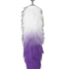 Анальная Пробка с Хвостом Diamond Galaxy Purple 4019-03lola