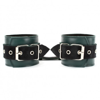 Оковы на ноги  Lady's Arsenal Изумруд из Кожи и Замши 67025ars