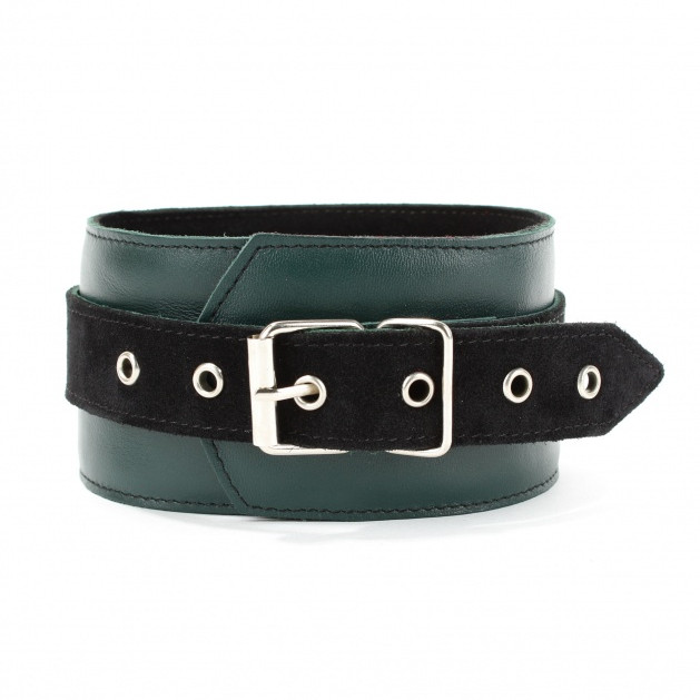 Ошейник Lady's Arsenal Изумруд из Кожи и Замши 67029ars