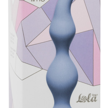 Анальная пробка Curved Anal Plug Blue 4105-02Lola
