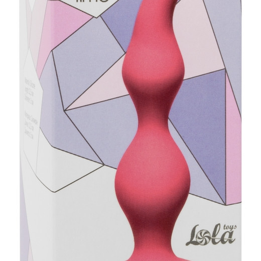 Анальная пробка Curved Anal Plug Pink 4105-01Lola