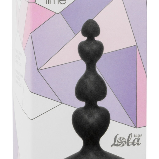 Анальная пробка Sweetheart Plug Black 4106-03Lola