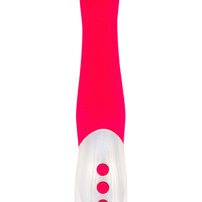 Мощный пульсирующий массажер M&M розовый 8109MB