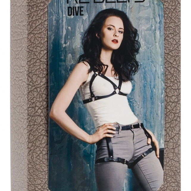 Гартеры на бедра Dive Black 7707rebelts