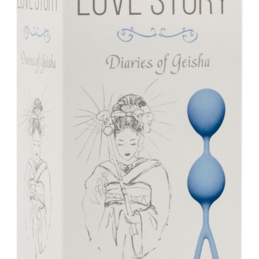 Вагинальные шарики Love Story Diaries of a Geisha Sky Blue 3005-04Lola
