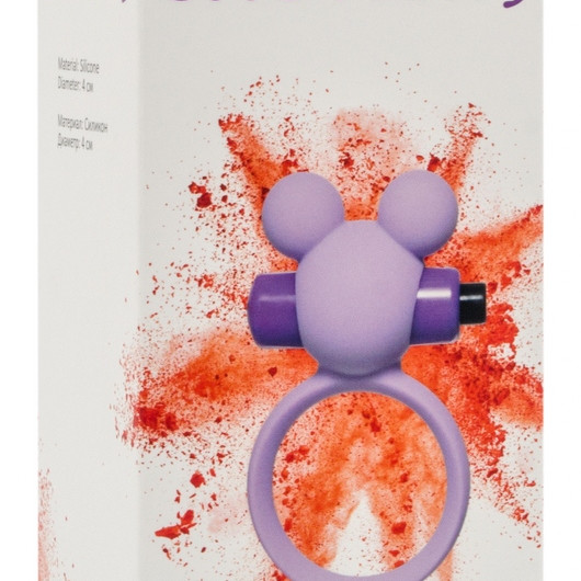 Эрекционное виброколечко Emotions Minnie Purple 4005-01Lola