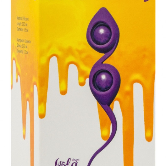 Вагинальные шарики Emotions Gi-Gi Purple 4003-01Lola