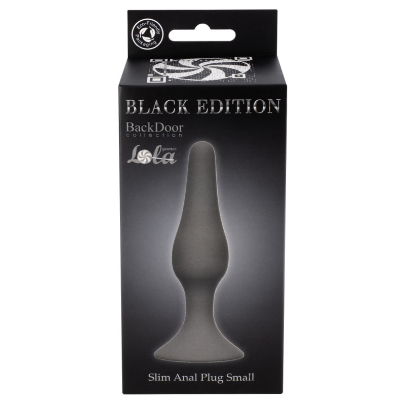 Анальная пробка Slim Anal Plug Small Grey 4207-03Lola