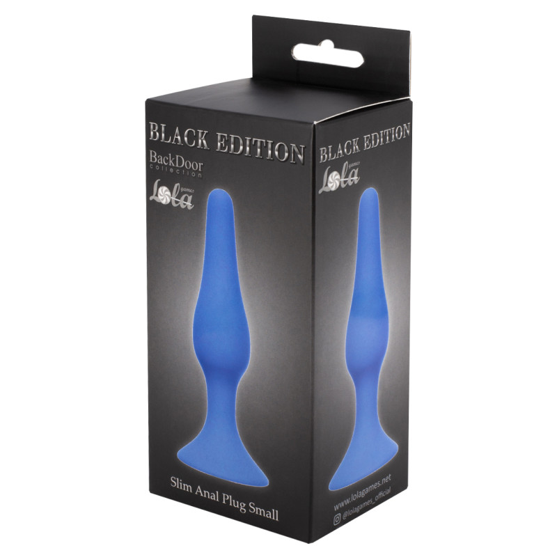Анальная пробка Slim Anal Plug Small Blue 4207-02Lola