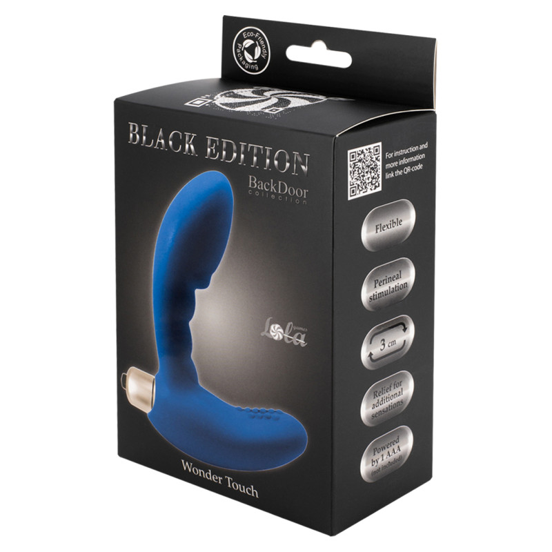 Стимулятор простаты с вибрацией Wonder Touch Blue 4220-03Lola