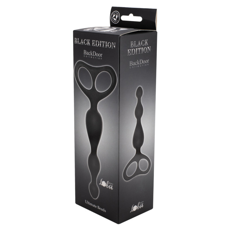 Анальная цепочка Ultimate Beads Black 4203-01Lola