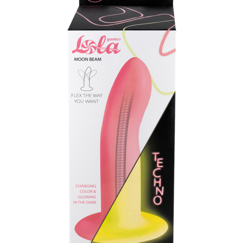 Гнущийся нереалистичный дилдо Techno Moon Beam 5013-01lola