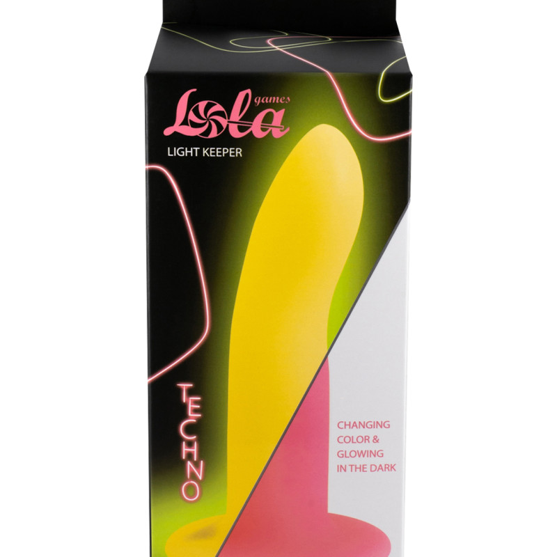 Светящийся в темноте дилдо Techno Light Keeper 5012-01lola