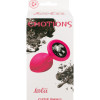 Анальная пробка Emotions Cutie Small Pink black crystal 4011-02Lola