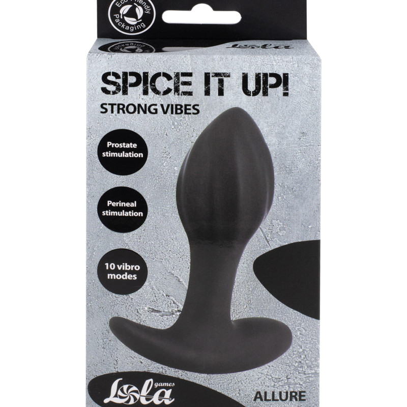 Перезаряжаемая анальная пробка Spice it Up Allure 8019-01lola