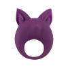 Перезаряжаемое кольцо для клиторальной стимуляции MiMi Animals Kitten Kiki Purple 7200-03lola