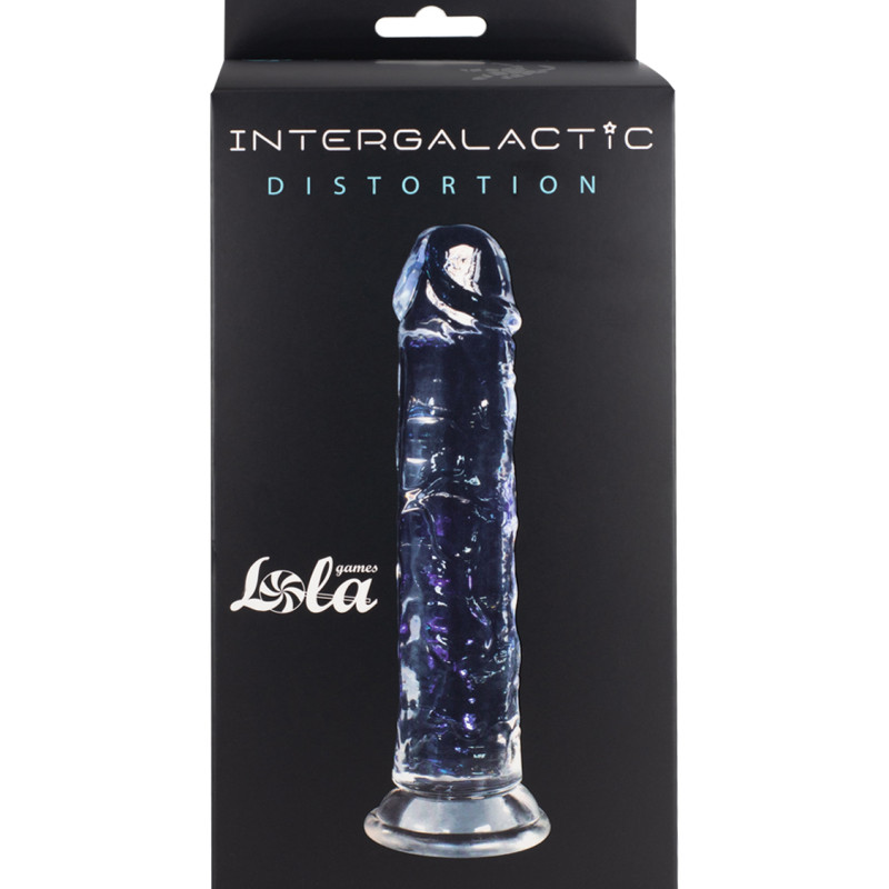 Прозрачный дилдо Intergalactic Distortion 7080-02lola