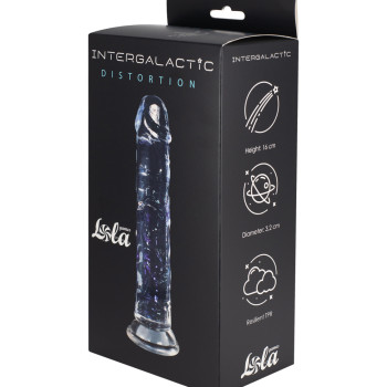 Прозрачный дилдо Intergalactic Distortion 7080-02lola
