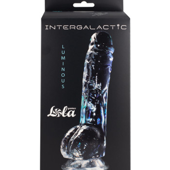 Прозрачный дилдо Intergalactic Luminous 7080-04lola