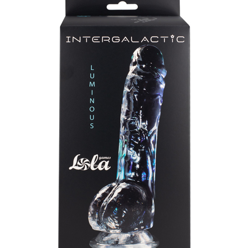 Прозрачный дилдо Intergalactic Luminous 7080-04lola