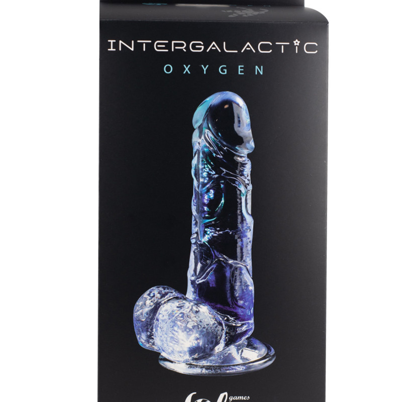 Прозрачный дилдо Intergalactic Oxygen 7080-06lola