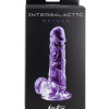 Прозрачный дилдо Intergalactic Oxygen Purple 7084-02lola