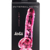 Прозрачный дилдо Intergalactic Luminous Pink 7086-01lola