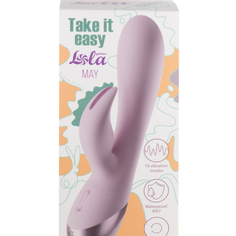 Перезаряжаемый вибратор Take it Easy May 9027-01lola