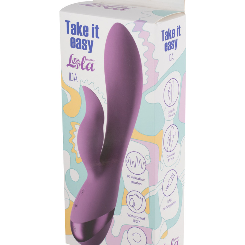 Перезаряжаемый вибратор Take it Easy Ida 9028-02lola