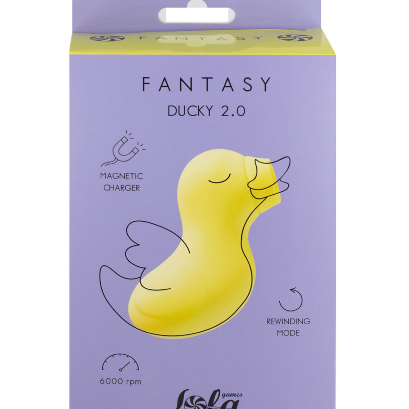 Вакуумный стимулятор Fantasy Ducky 2.0 Yellow 7913-01lola