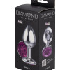 Большая анальная пробка Diamond Purple Sparkle XL 4028-01lola