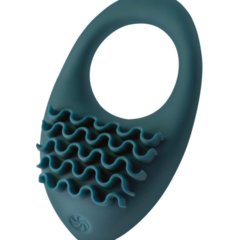 Перезаряжаемое эрекционное виброкольцо Pure Passion Stellar Green 1501-03lola