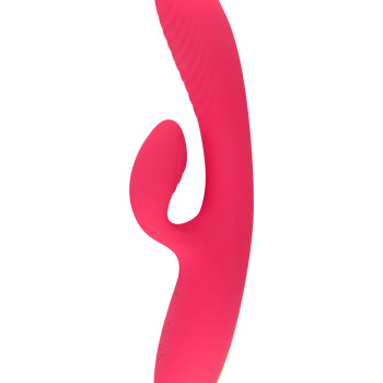 Силиконовый вибратор с функцией нагрева 3464-01