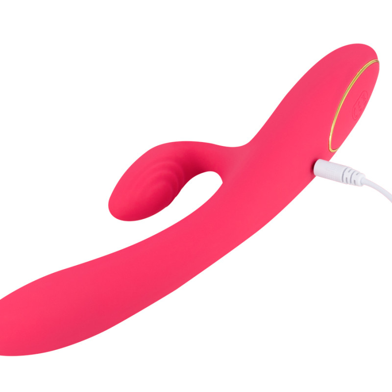 Силиконовый вибратор с функцией нагрева 3464-01