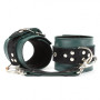 Наручники Lady's Arsenal Изумруд из Кожи и Замши 67023ars