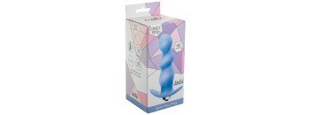Анальная пробка с вибрацией Spiral Anal Plug Blue (Батарейки ААА) 5008-02lola