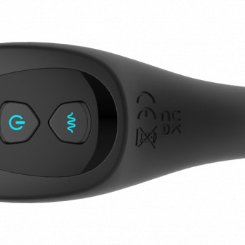 Пульсирующимй массажер простаты с вибрацией на пульте ДУ SW1098