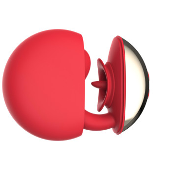 Вагинально-клиторальный вибратор c кейсом для хранения SW4044