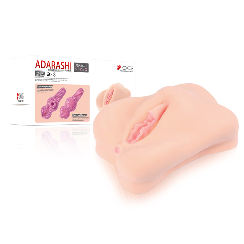 Мастурбатор Adarashi 2 телесный TPR KOKOS M04-002-02D
