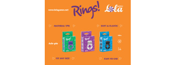 Шоубокс эрекционных колец Rings Axle-pin 12 шт 0122-00lola