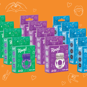 Шоубокс эрекционных колец Rings Axle-pin 12 шт 0122-00lola