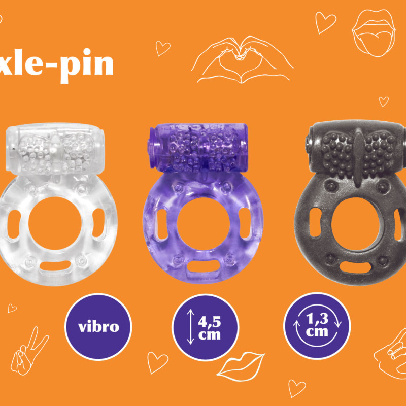 Шоубокс эрекционных колец Rings Axle-pin 12 шт 0122-00lola