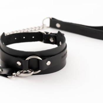 Ошейник с Поводком Lady's Arsenal Black 68003ars