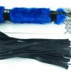 Нежная плеть с синим мехом BDSM Light 740003ars
