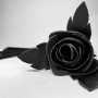 Плеть Чёрная Роза Лаковая с Замшевыми Хвостами 40 см. 54070ars
