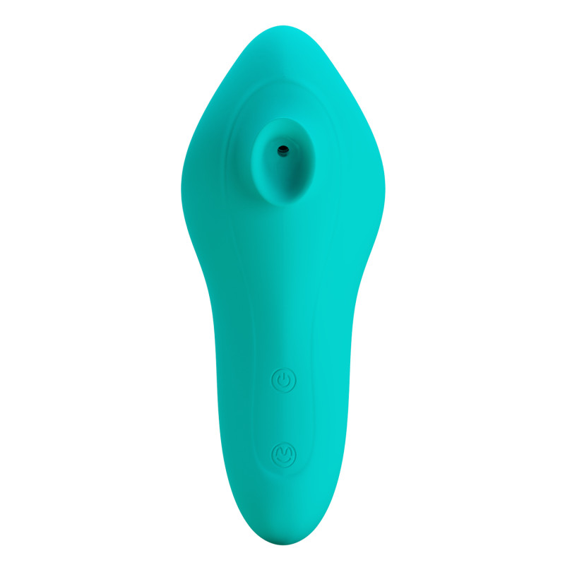 Вакуумный стимулятор Pretty Love Magic Fish Green BI-014453G